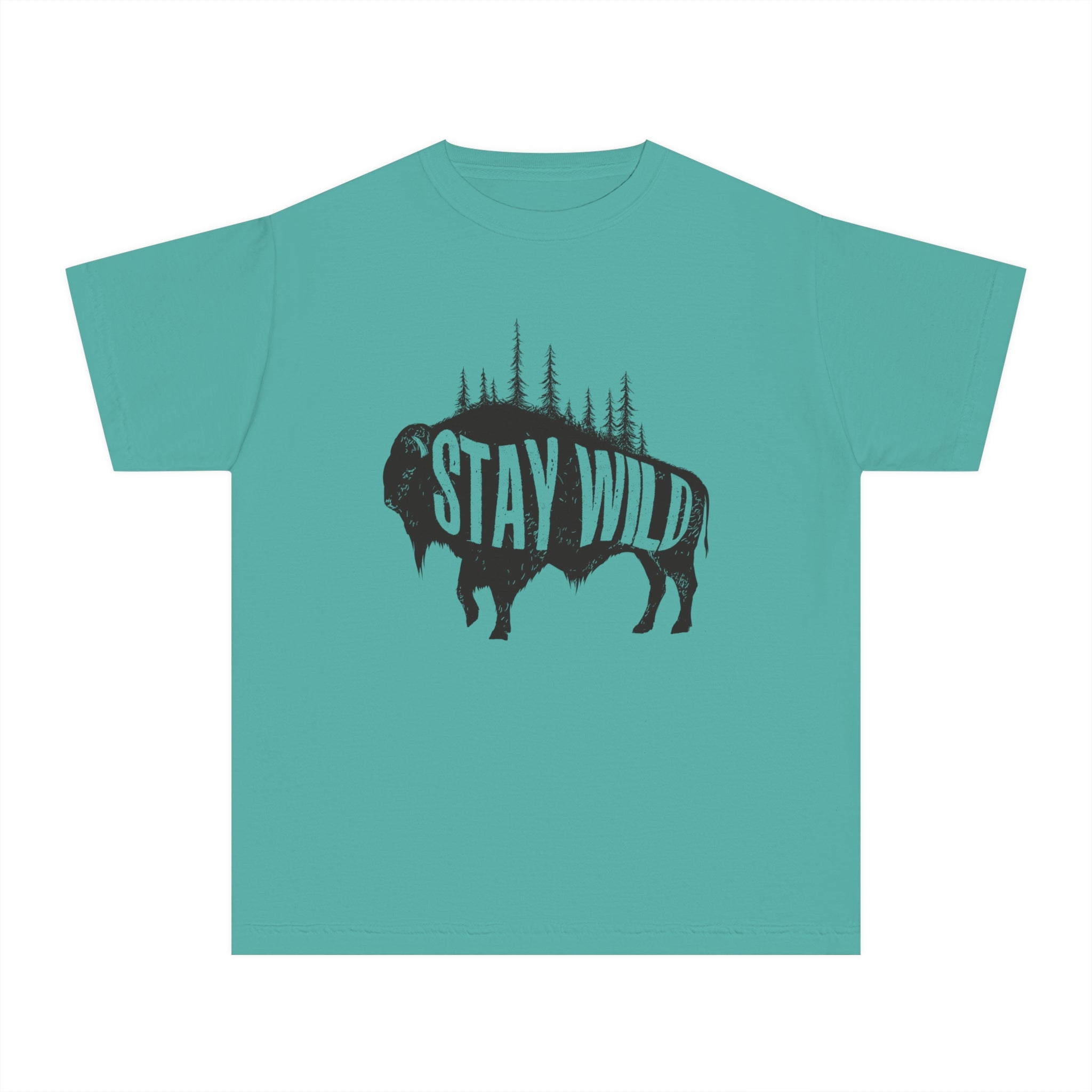 Youth Tee - Buffalo Stay Wild Graphic