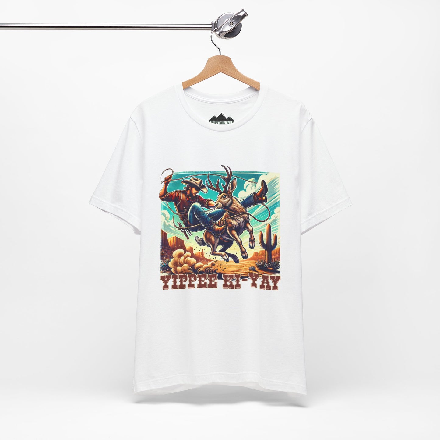 Yippee Ki-Yay Jackalope Unisex Tee