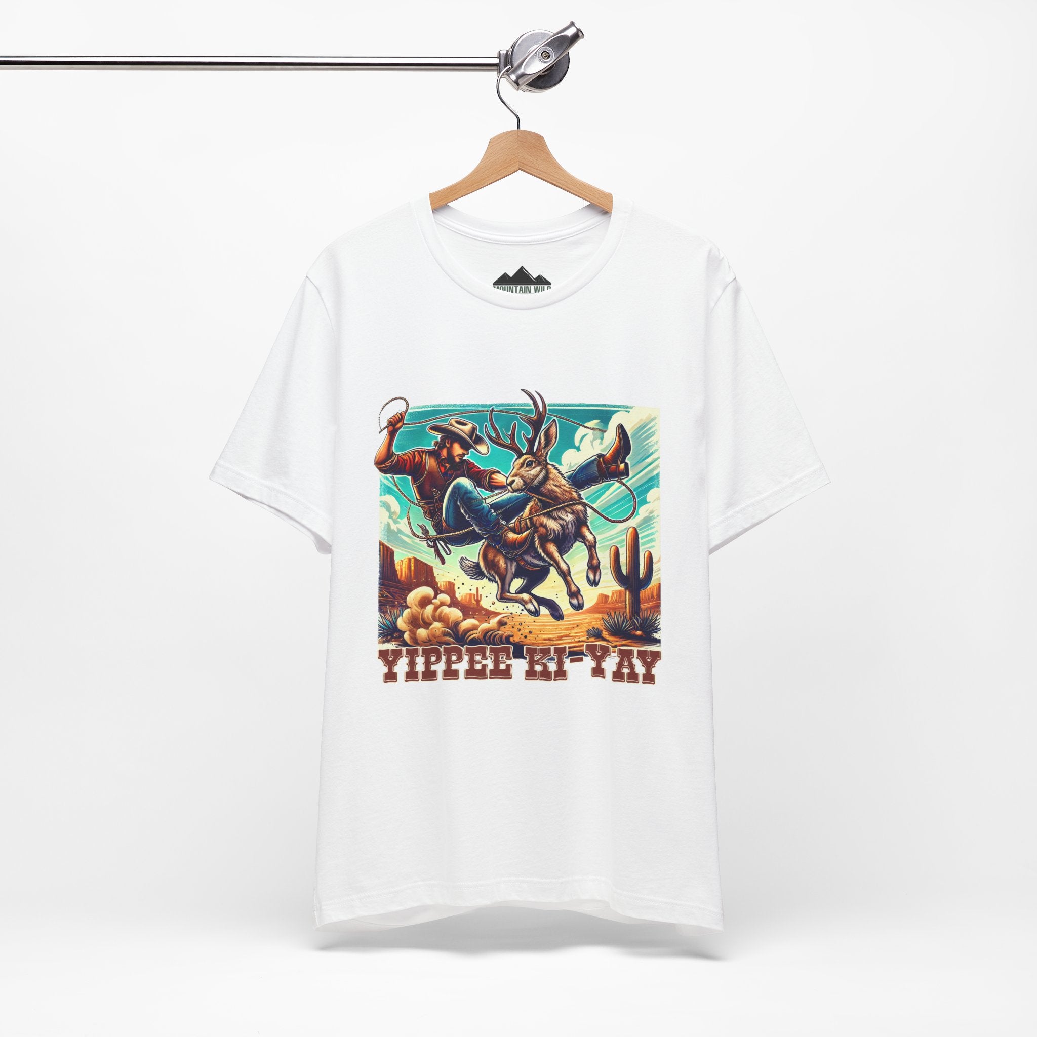 Yippee Ki-Yay Jackalope Unisex Tee
