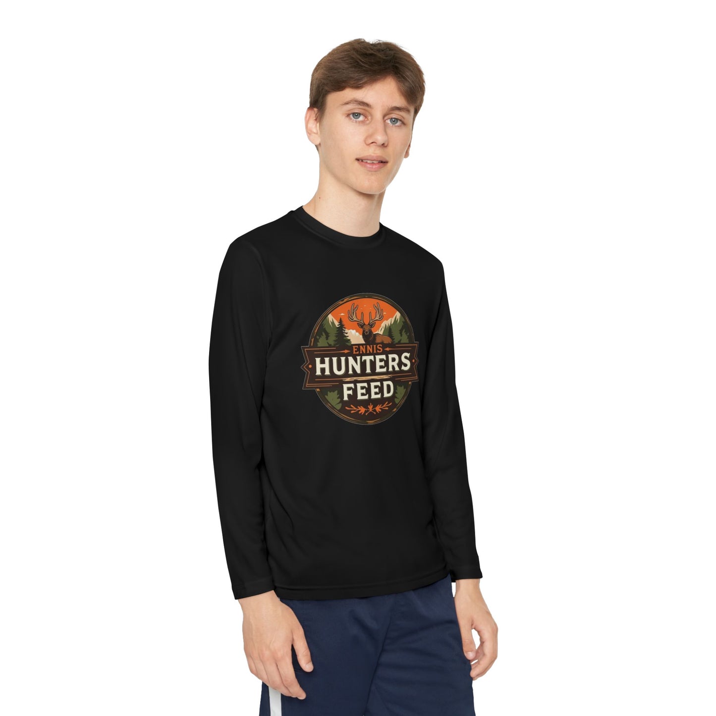 Ennis Hunters Feed - Youth Long Sleeve Tee