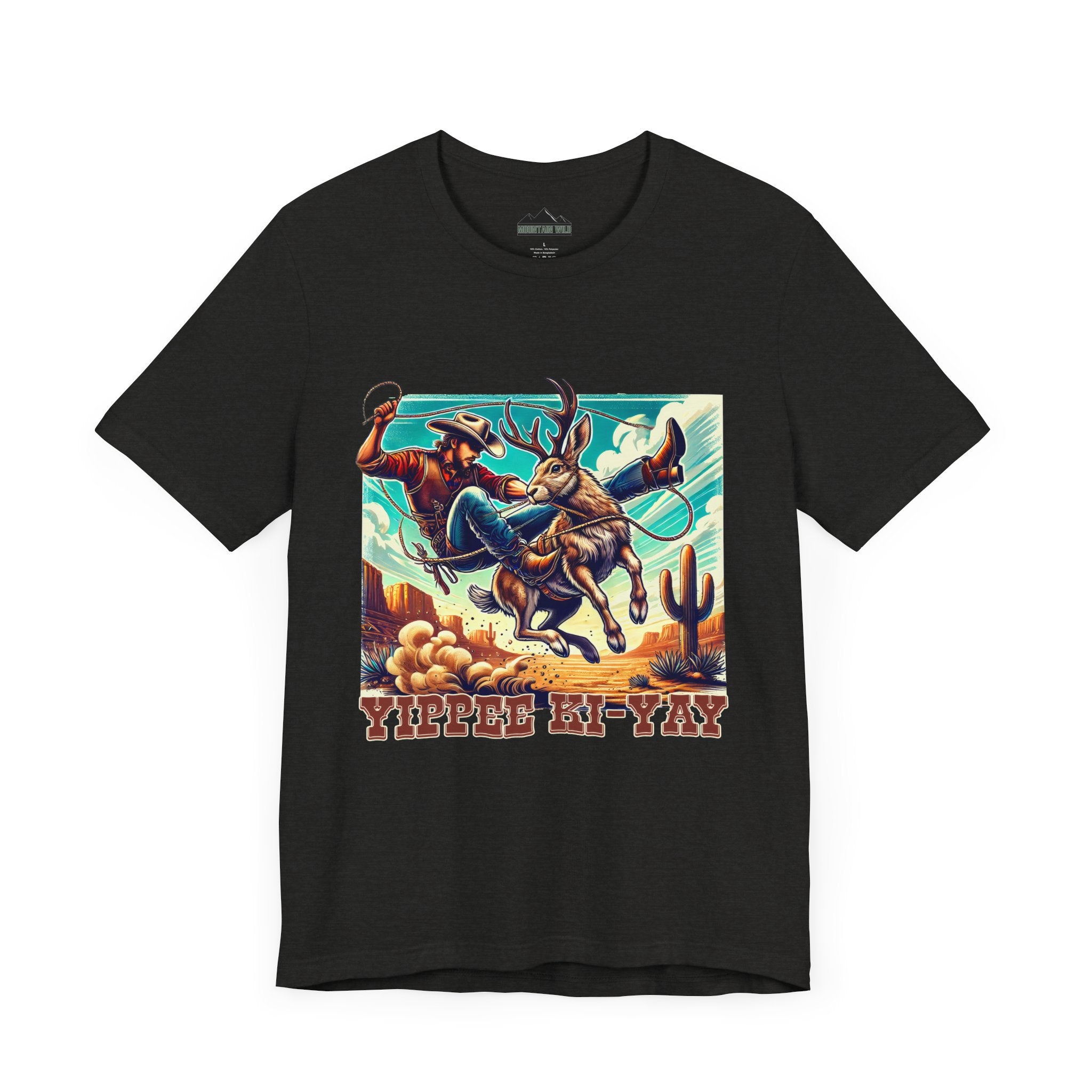 Yippee Ki-Yay Jackalope Unisex Tee