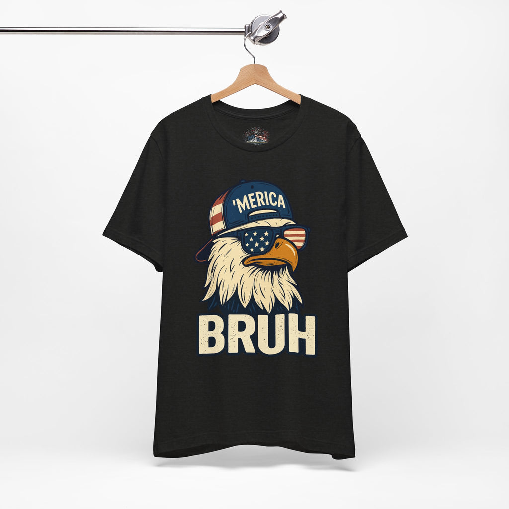 UNISEX - 'Merica Bruh Eagle- Jersey Short Sleeve Tee