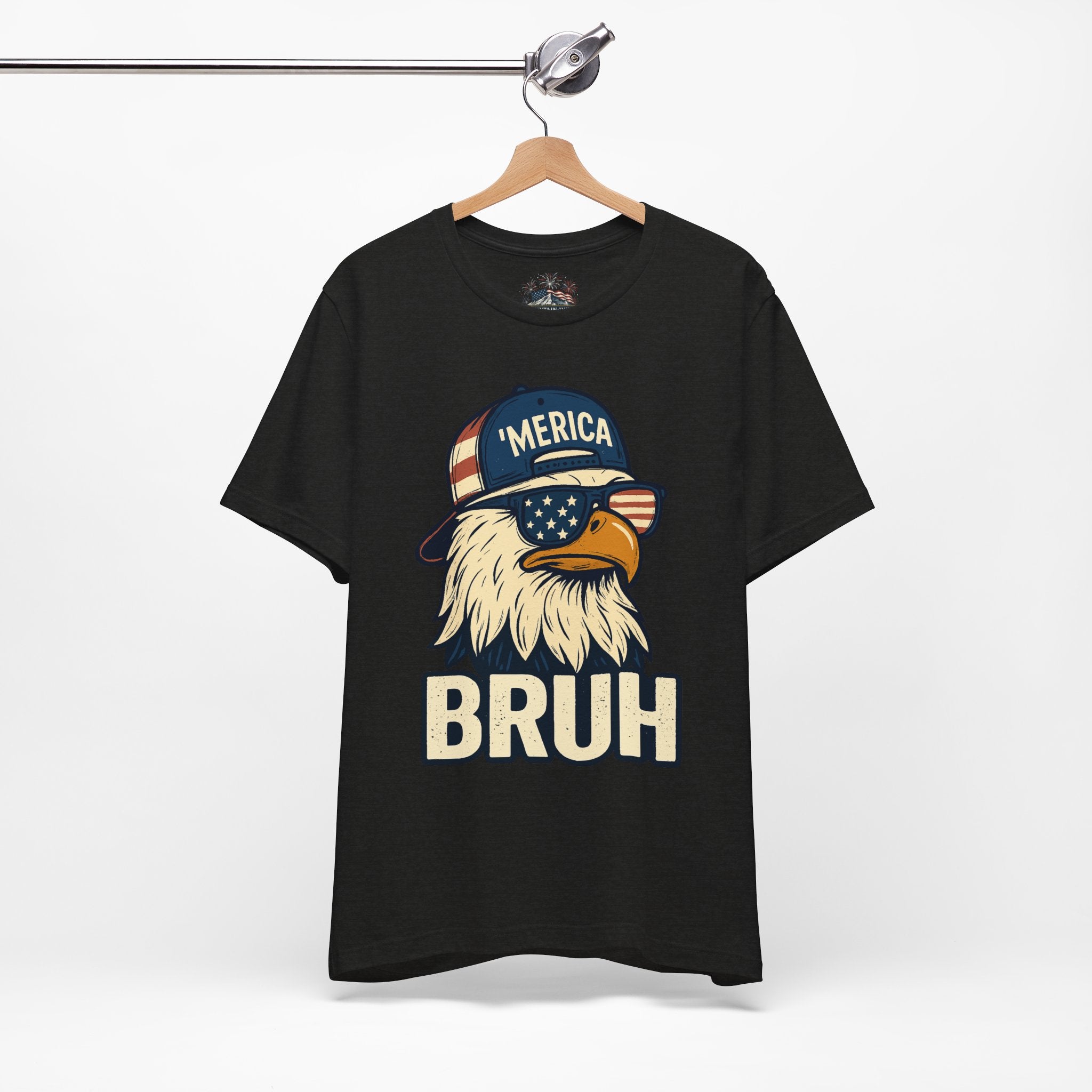 UNISEX - 'Merica Bruh Eagle- Jersey Short Sleeve Tee