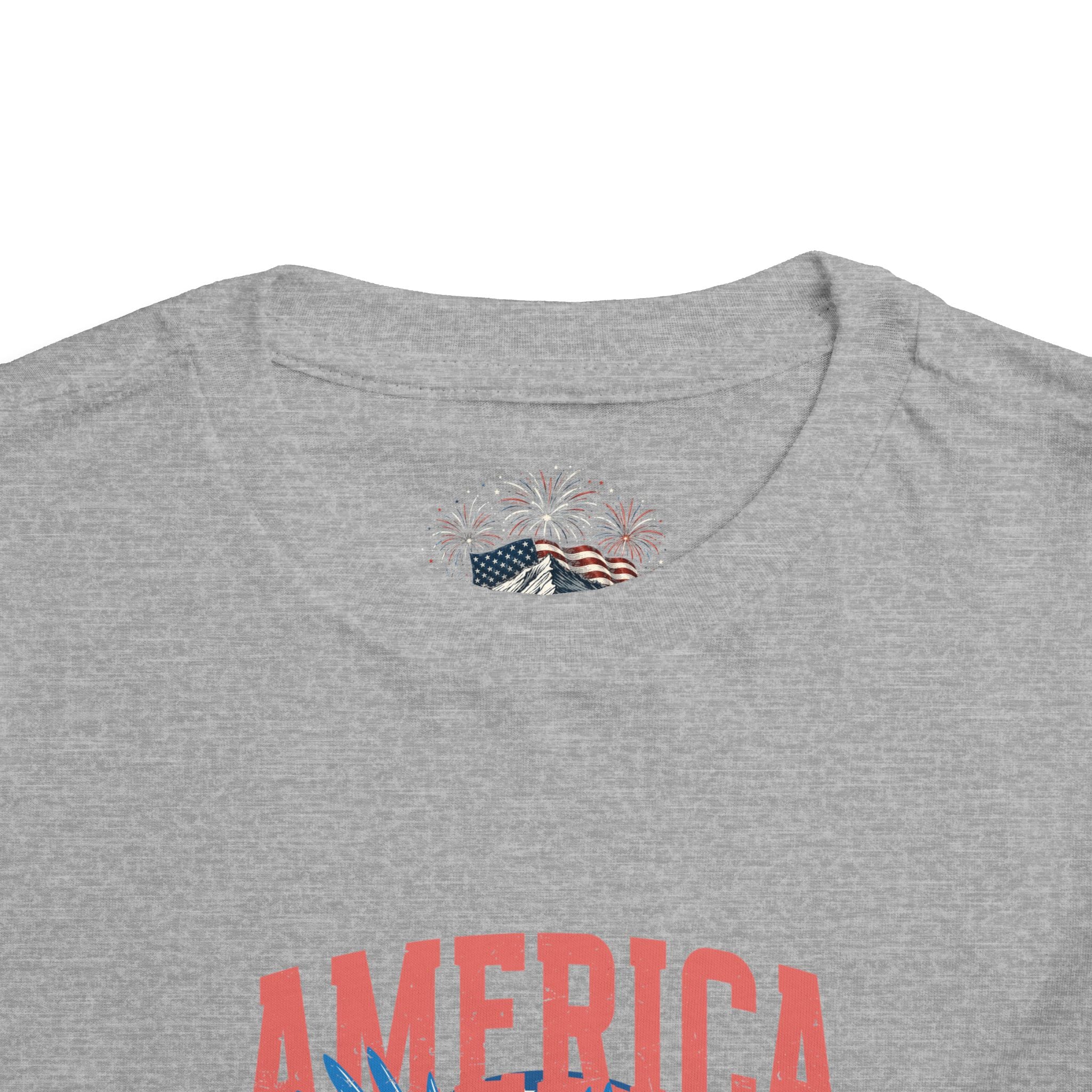 AMERICA Est. 1776 Toddler Tee | Land of the Free Eagle Shirt