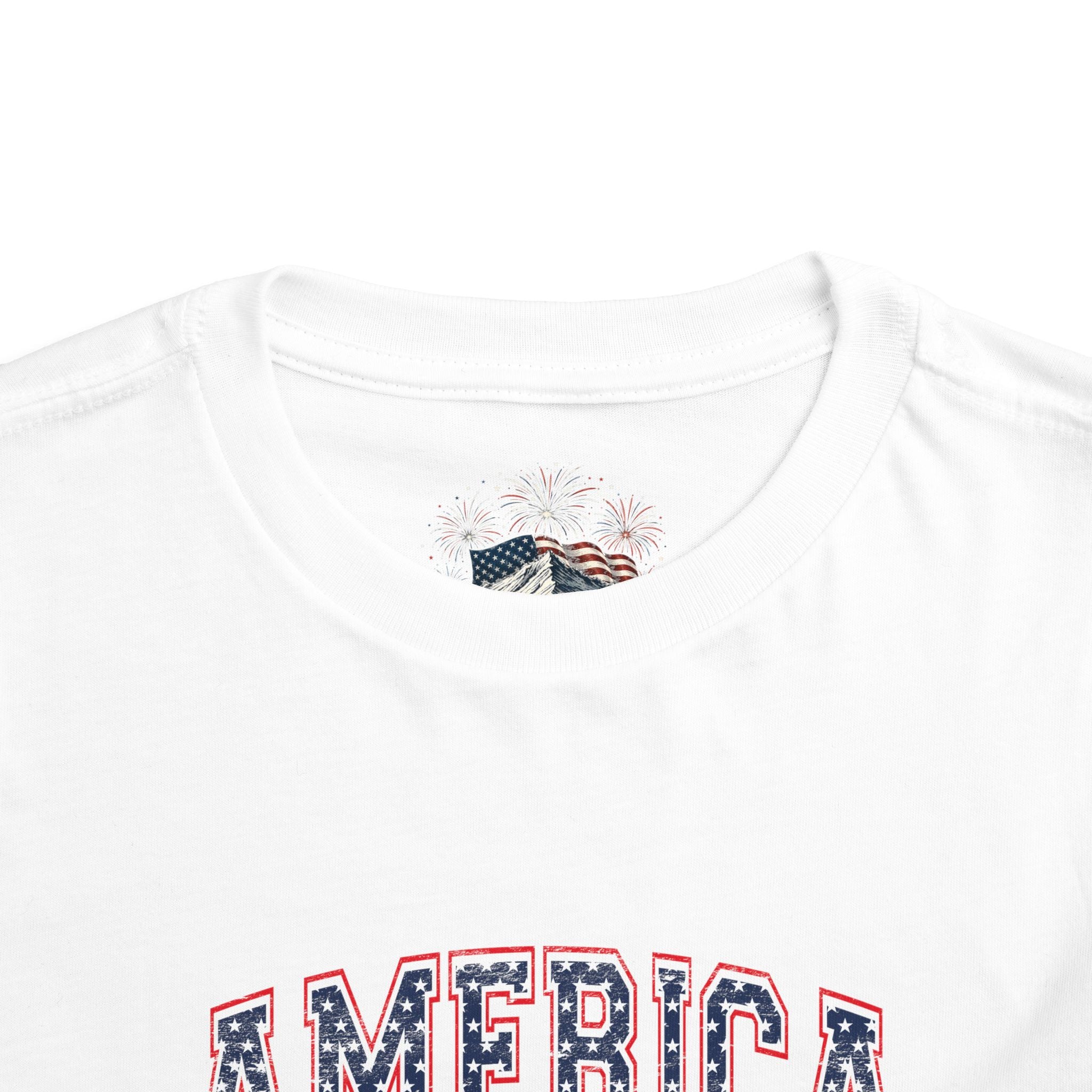 AMERICA Toddler Short Sleeve Tee - STARS