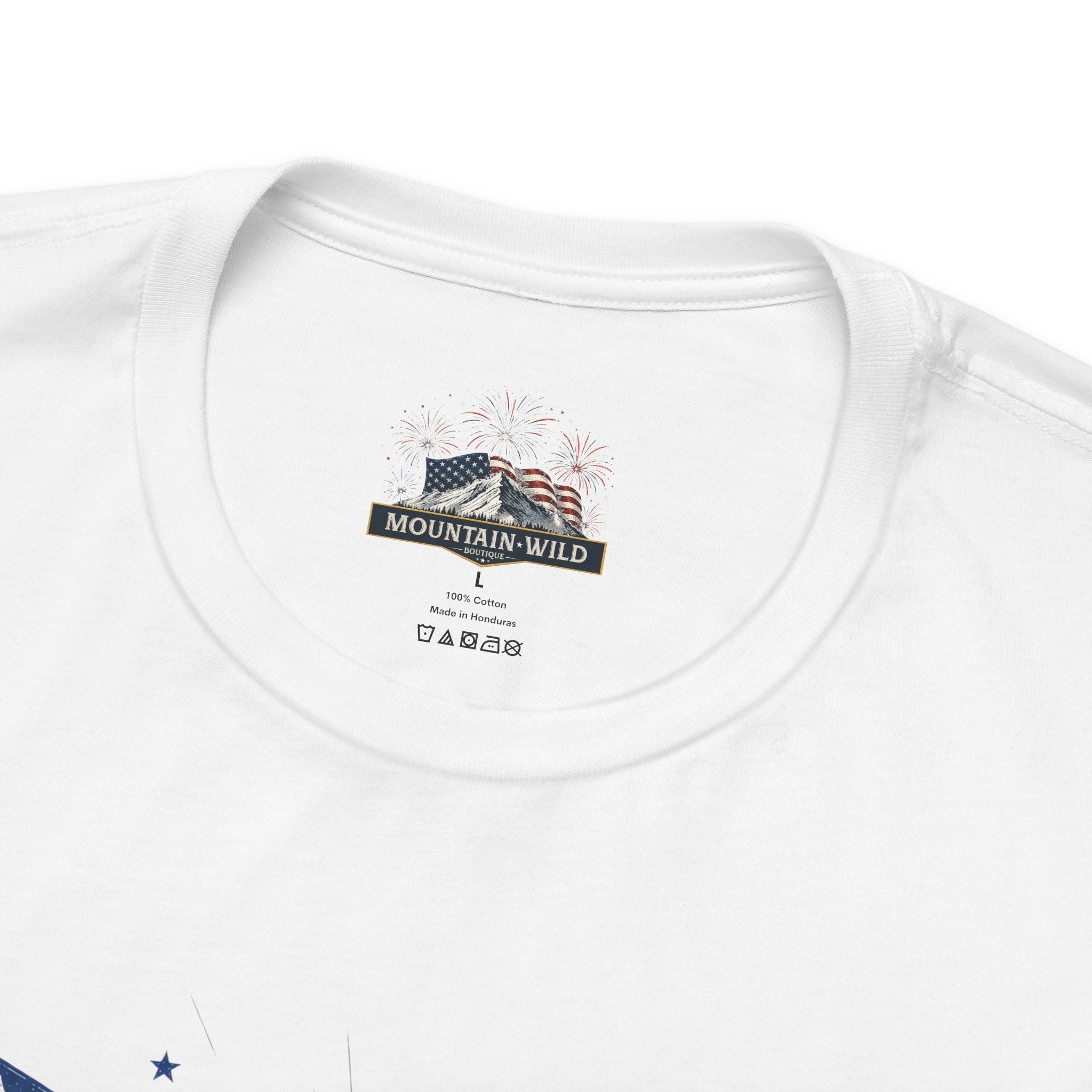 America 250 Eagle & Sphinx Mountain Unisex T-Shirt | Ennis Montana