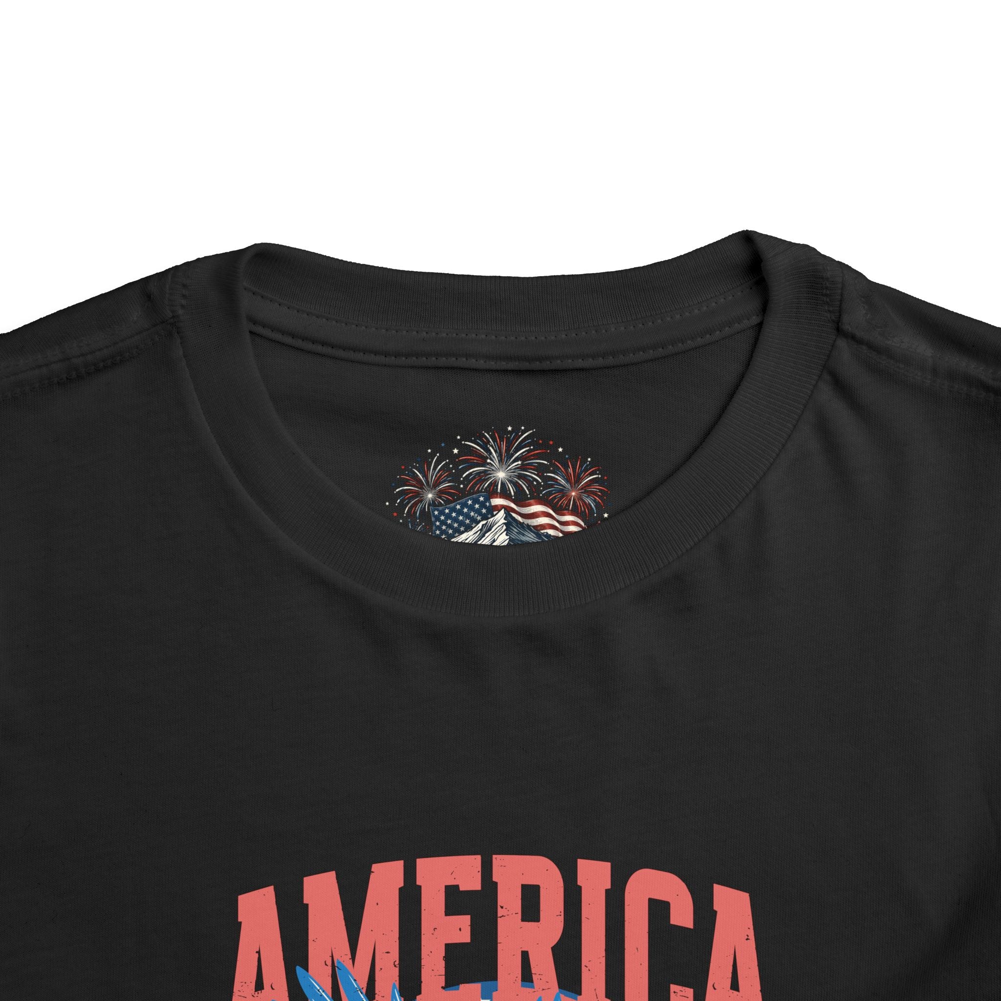 AMERICA Est. 1776 Toddler Tee | Land of the Free Eagle Shirt
