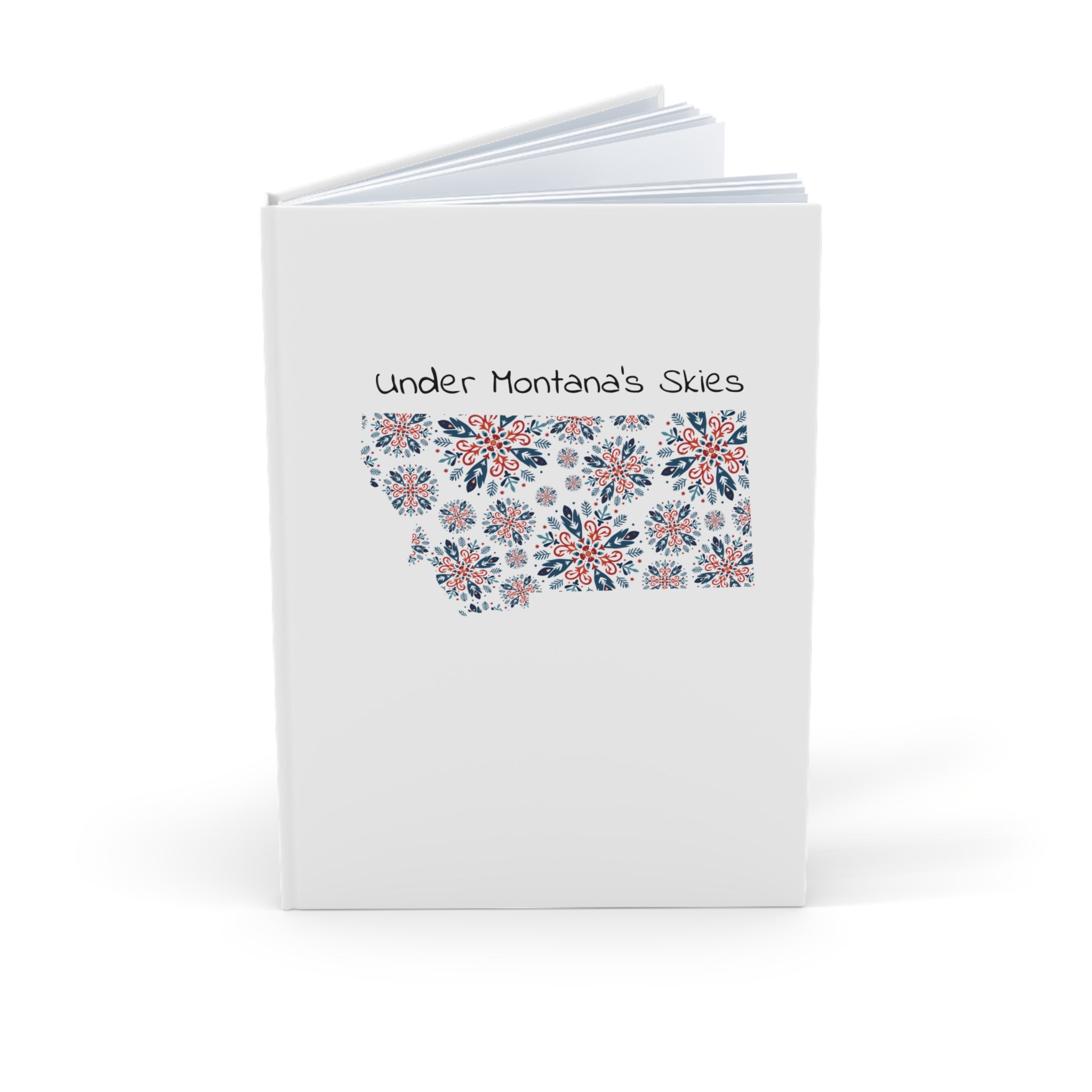 Under Montana's Skies - Hardcover Journal (A5)