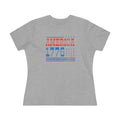 AMERICA 1776 Women's Cotton Tee | Classic Patriotic Americana Shirt