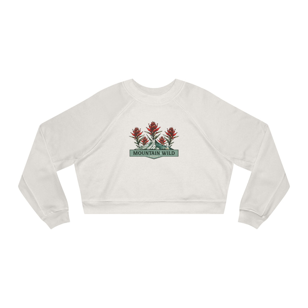 Mountain Wild Montana - Women's Cropped Fleece Pullover