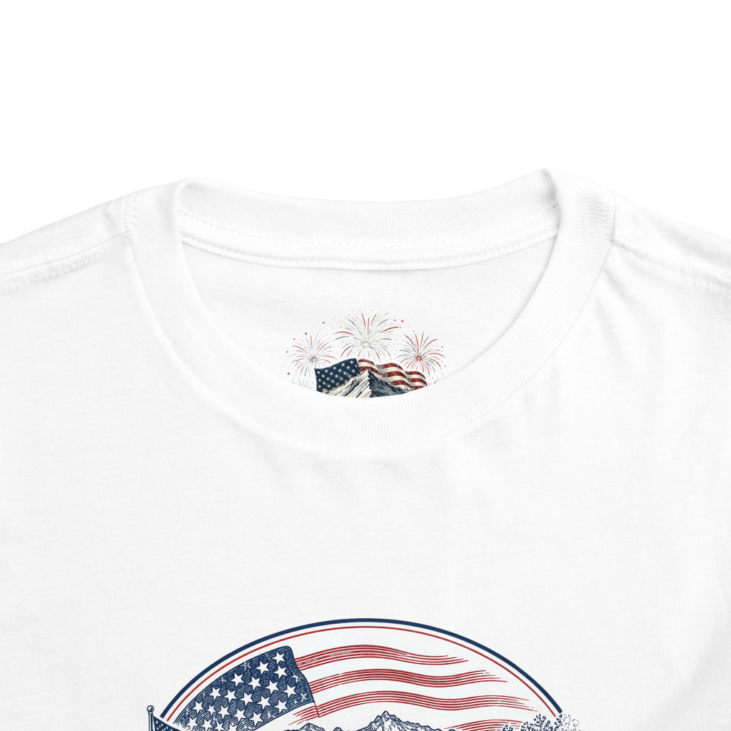 America Land of the Free Ennis Montana TODDLER T-Shirt