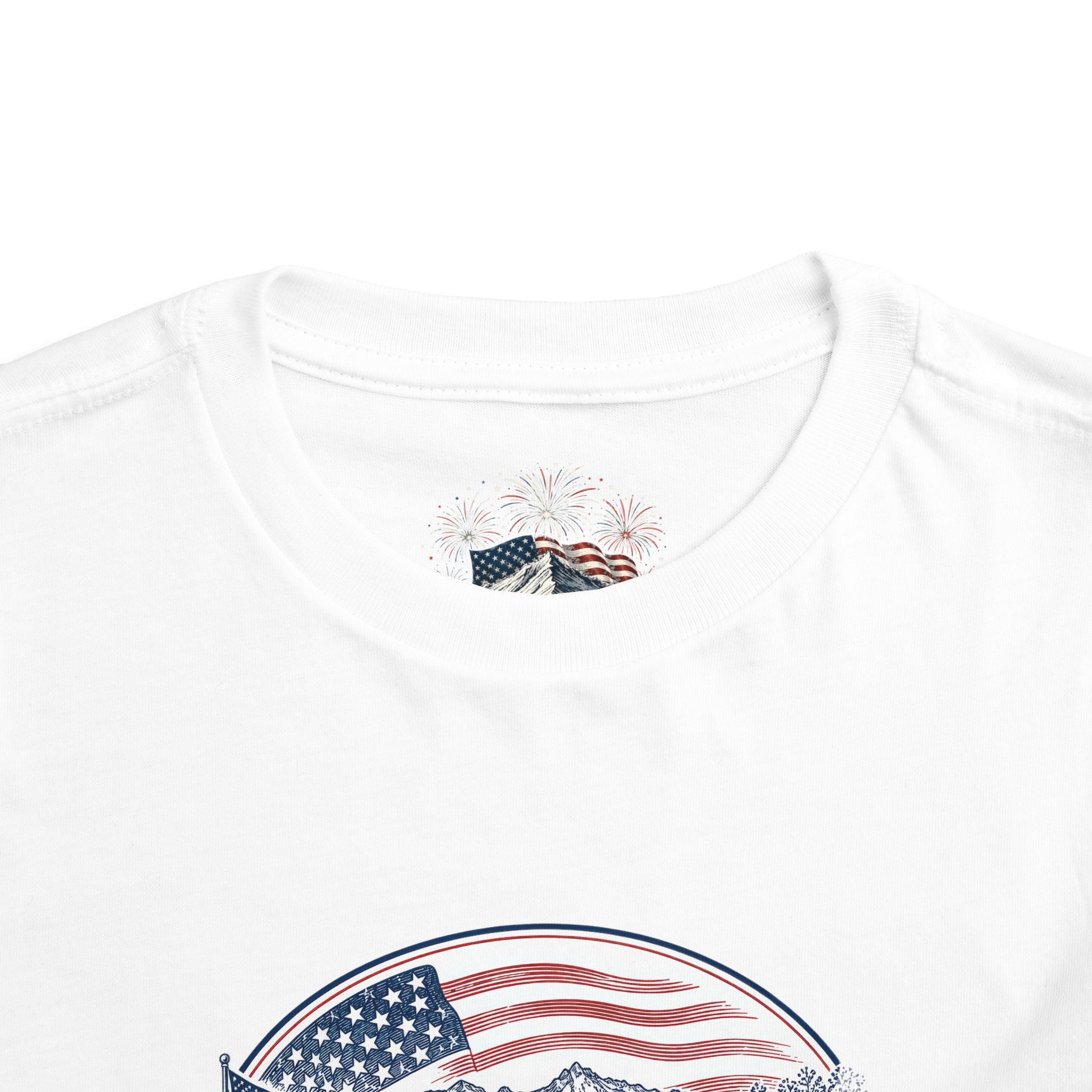 America Land of the Free Ennis Montana TODDLER T-Shirt