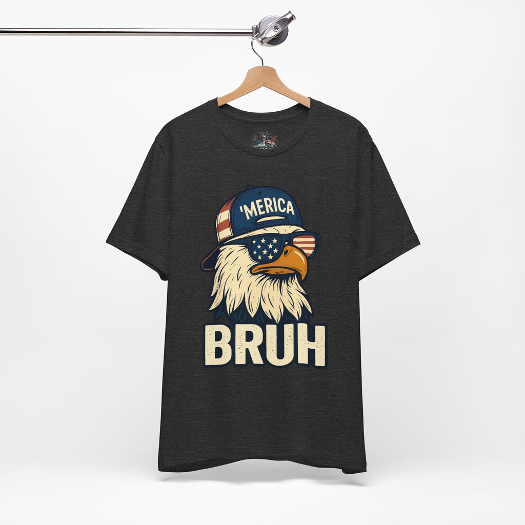 UNISEX - 'Merica Bruh Eagle- Jersey Short Sleeve Tee