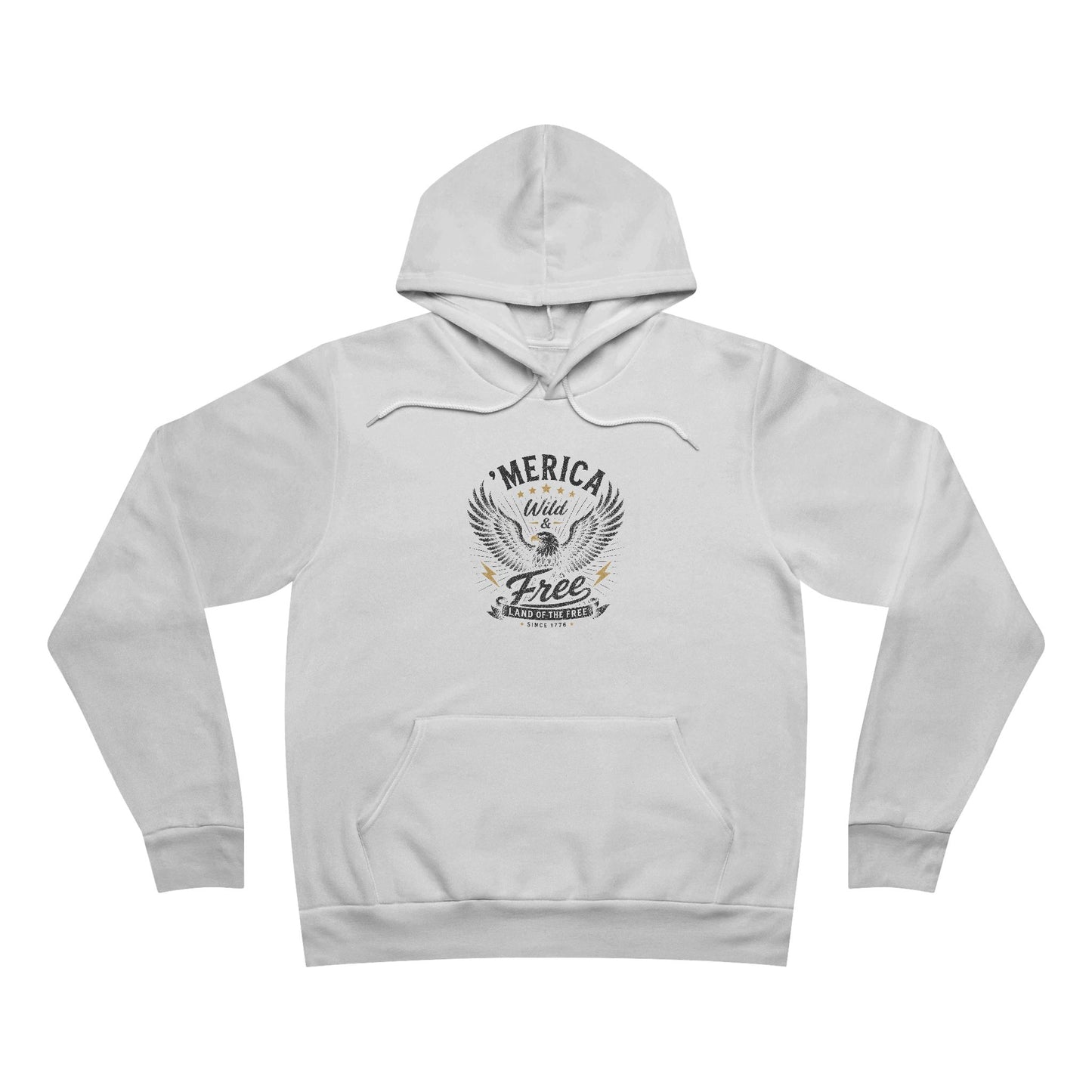 'MERICA - Wild & Free Eagle - Unisex Hoodie