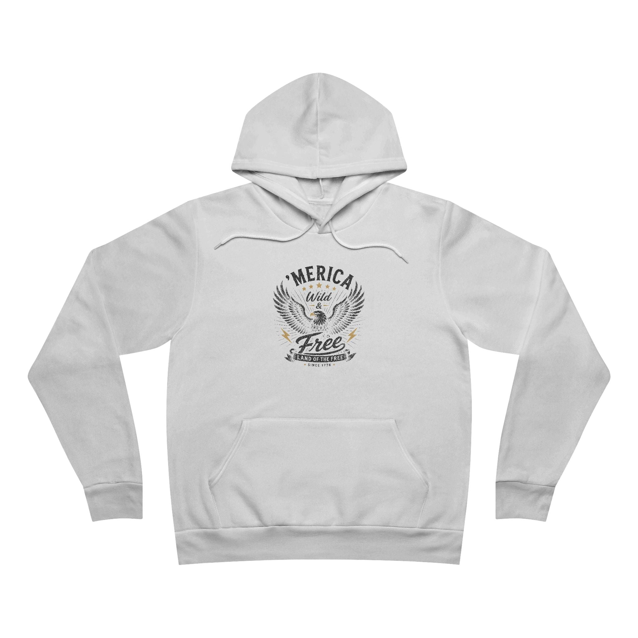 'MERICA - Wild & Free Eagle - Unisex Hoodie