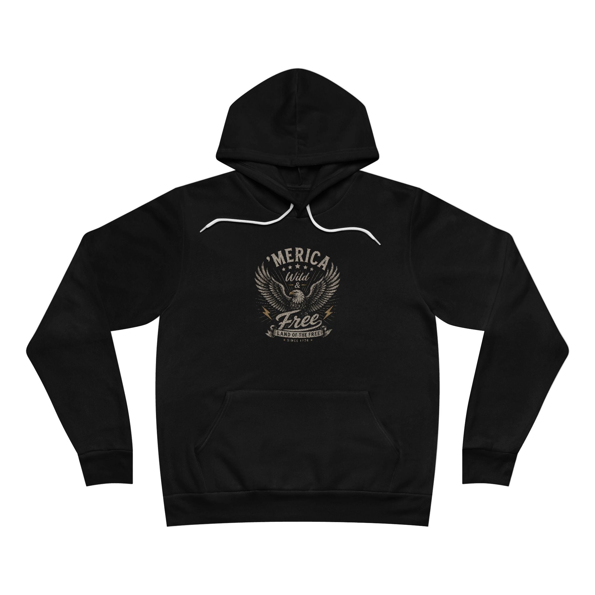 'MERICA - Wild & Free Eagle - Unisex Hoodie