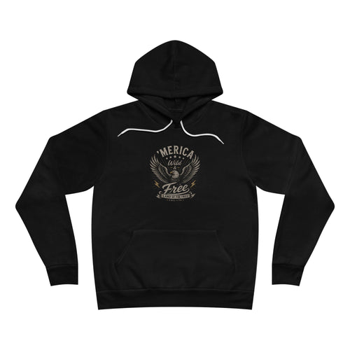 'MERICA - Wild & Free Eagle - Unisex Hoodie
