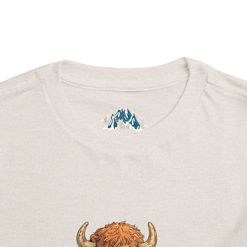 Wild & Wanderin' Toddler Tee - Cute Buffalo Design for Adventurous Kids