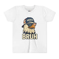 'MERICA BRUH Youth Graphic Tee | Funny Patriotic Eagle Shirt