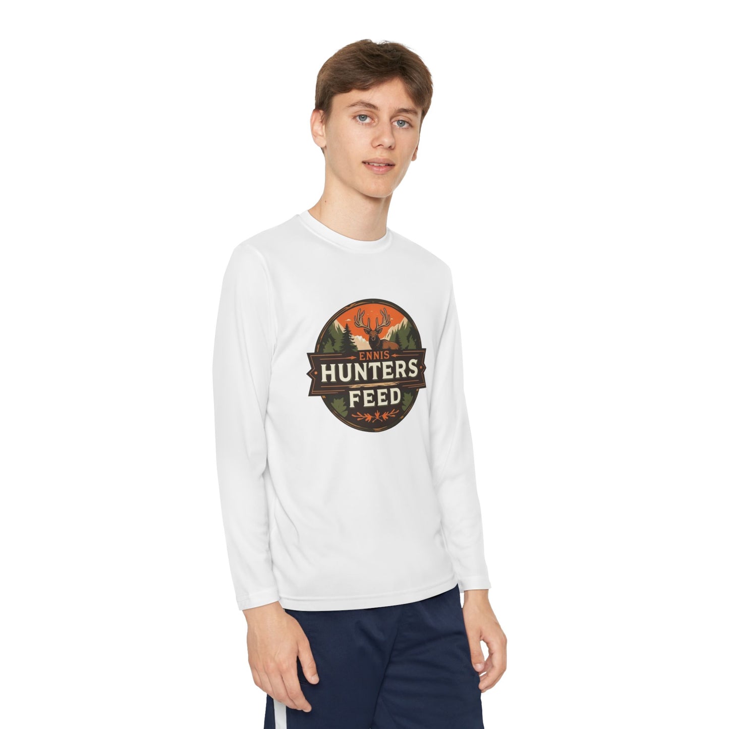 Ennis Hunters Feed - Youth Long Sleeve Tee