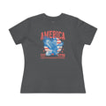 AMERICA EST. 1776 WOMEN'S GRAPHIC TEE | LAND OF THE FREE EAGLE SHIRT